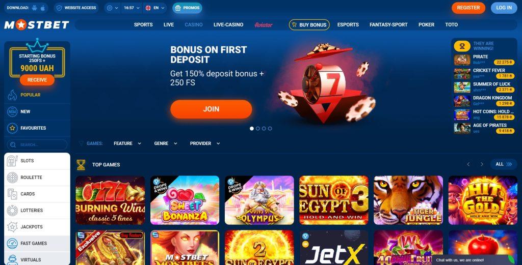 Best betting sites for major 5